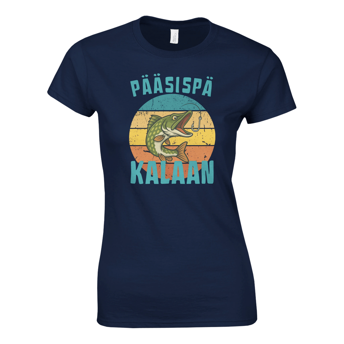Pääsispä Kalaan | Hauki - Naisten T - paita - Mun Paita