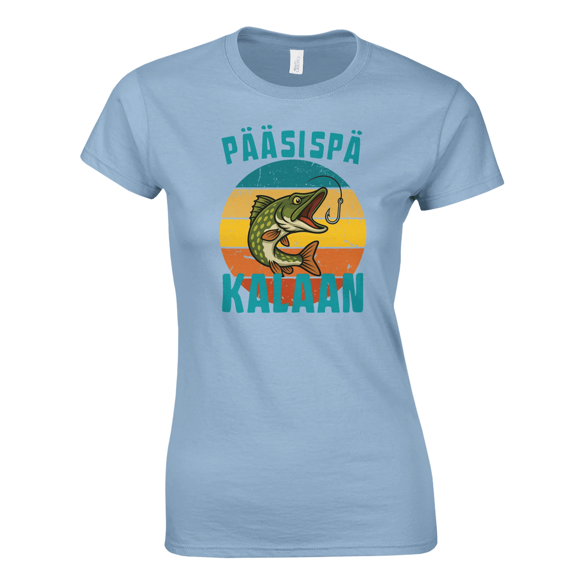 Pääsispä Kalaan | Hauki - Naisten T - paita - Mun Paita