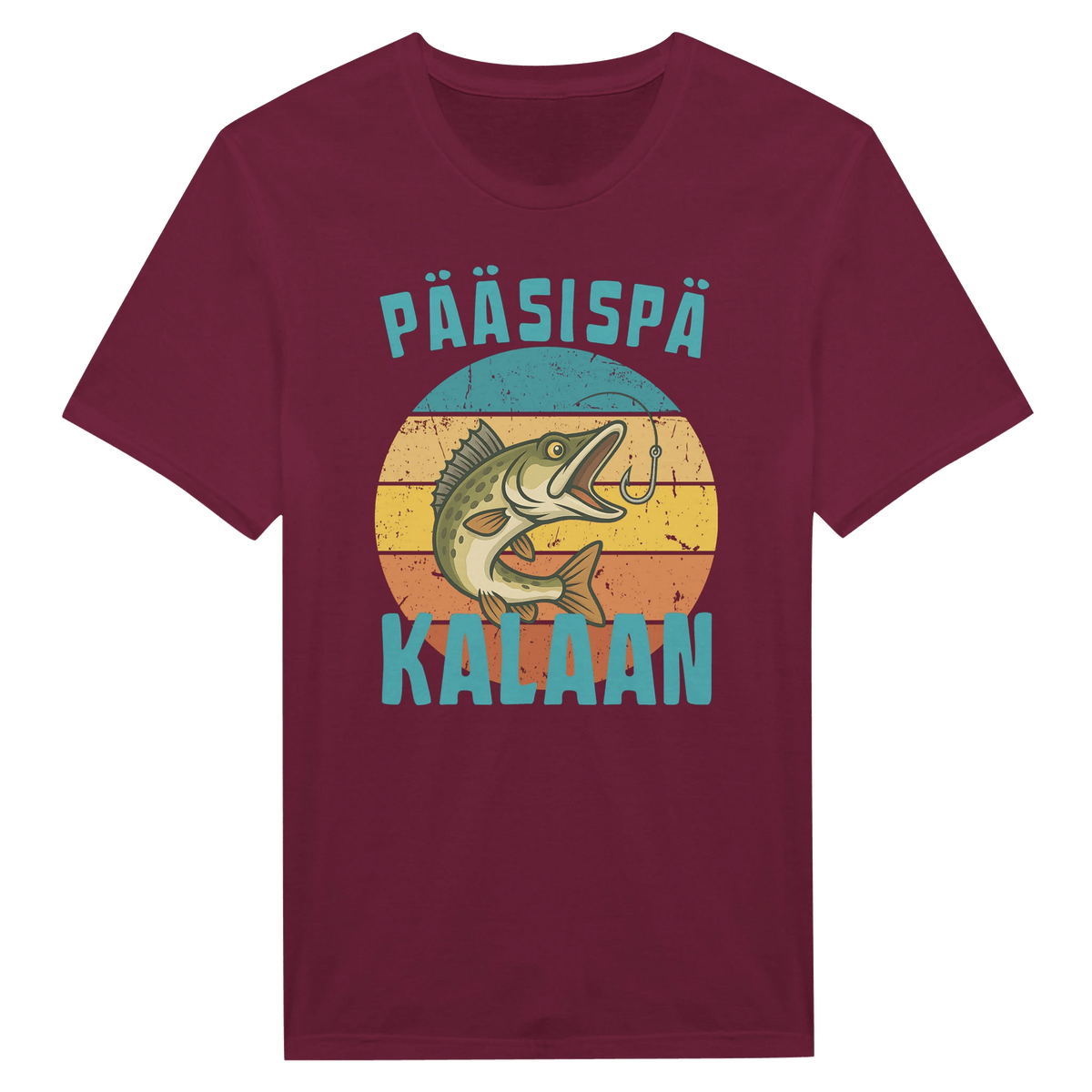 Pääsispä Kalaan | Kuha - Miesten T - paita - Mun Paita