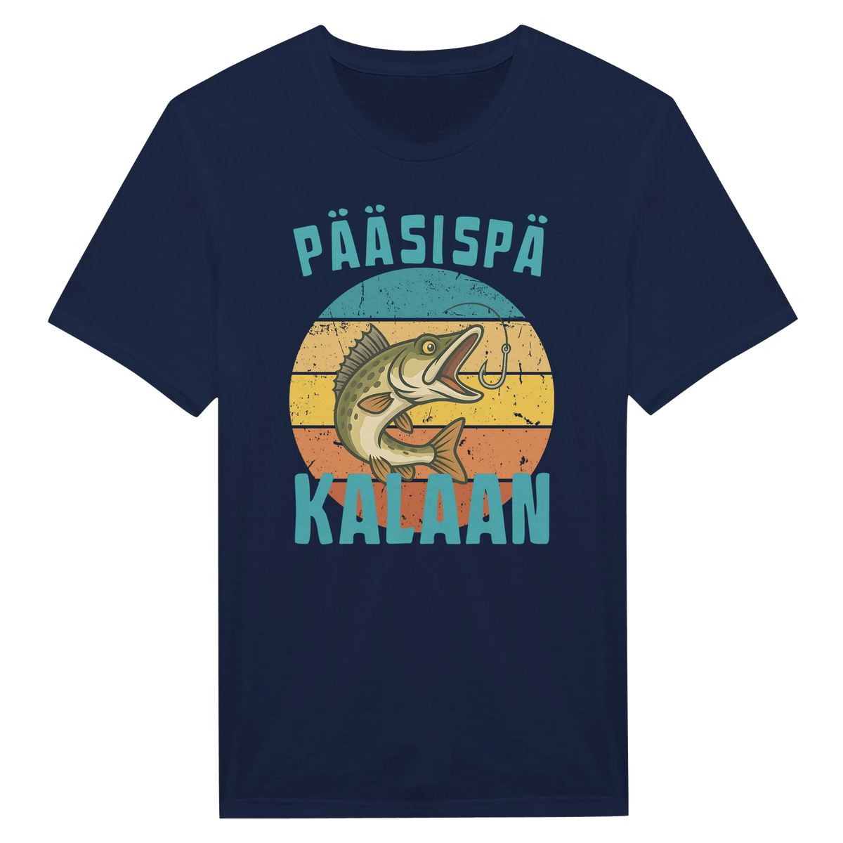 Pääsispä Kalaan | Kuha - Miesten T - paita - Mun Paita