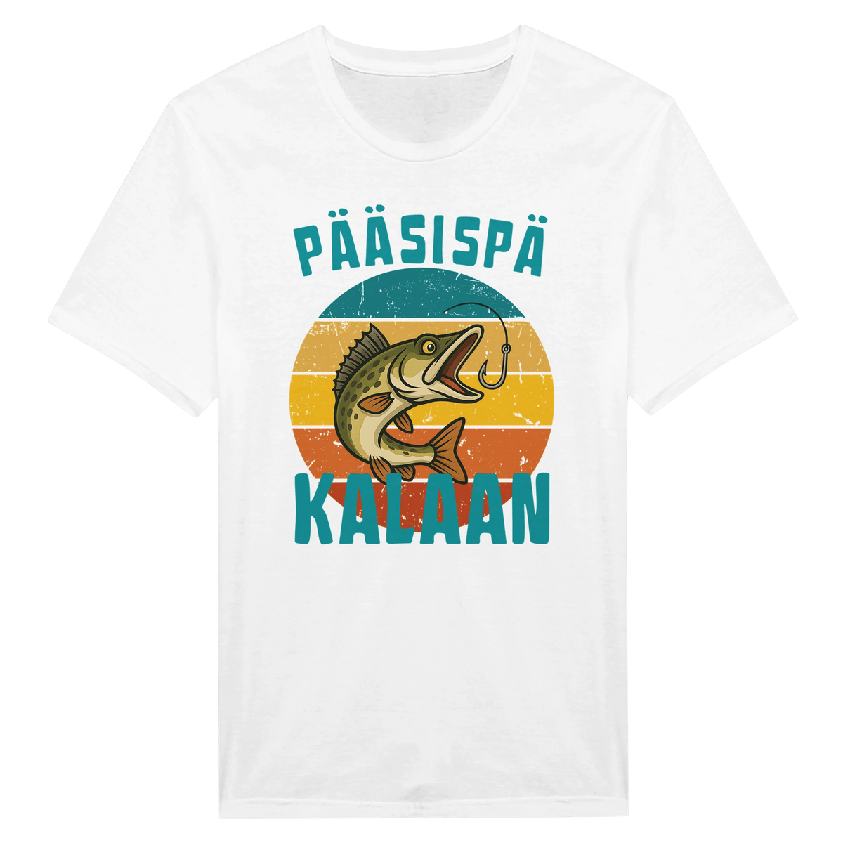 Pääsispä Kalaan | Kuha - Miesten T - paita - Mun Paita