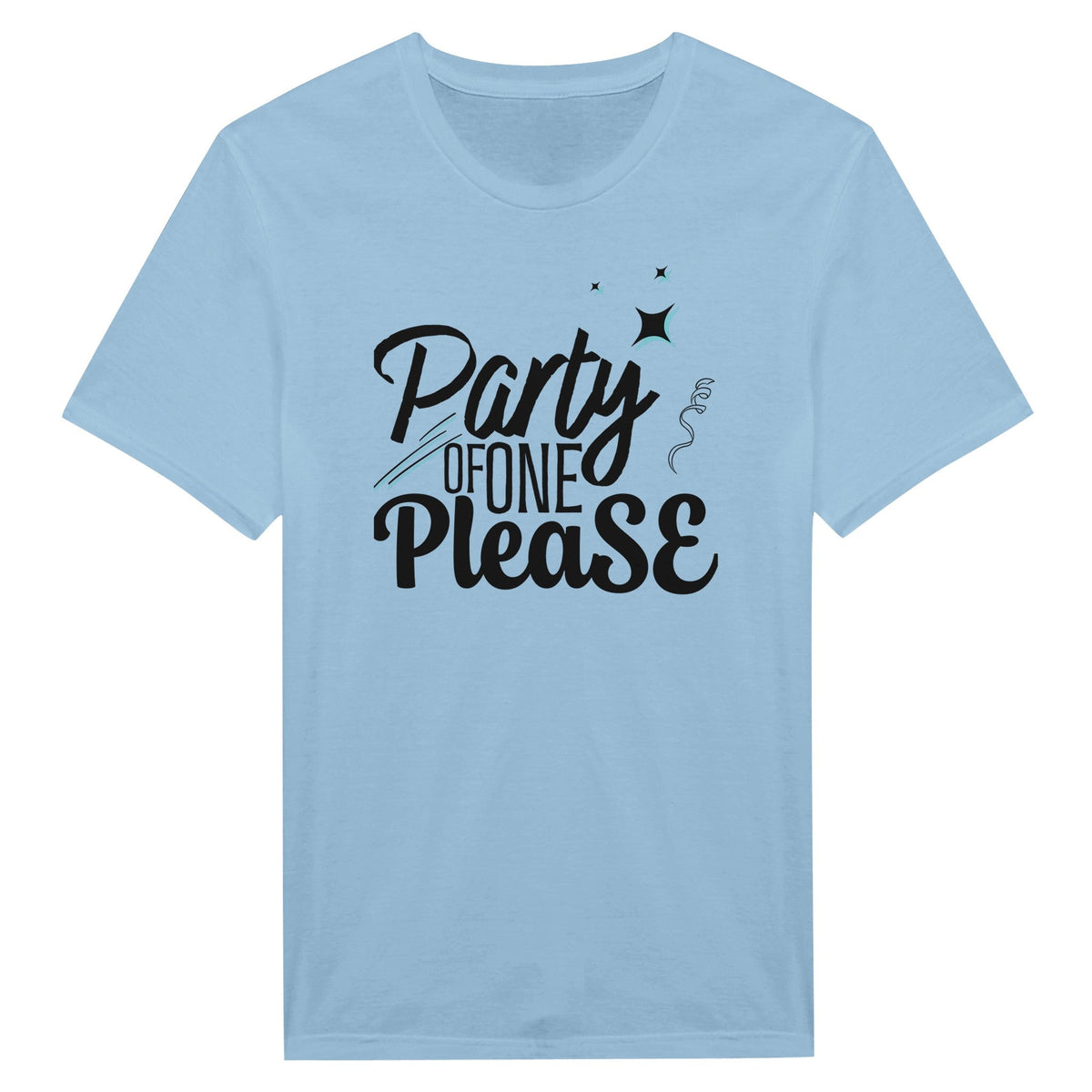 Party Of One Please - Miesten T - paita - Mun Paita