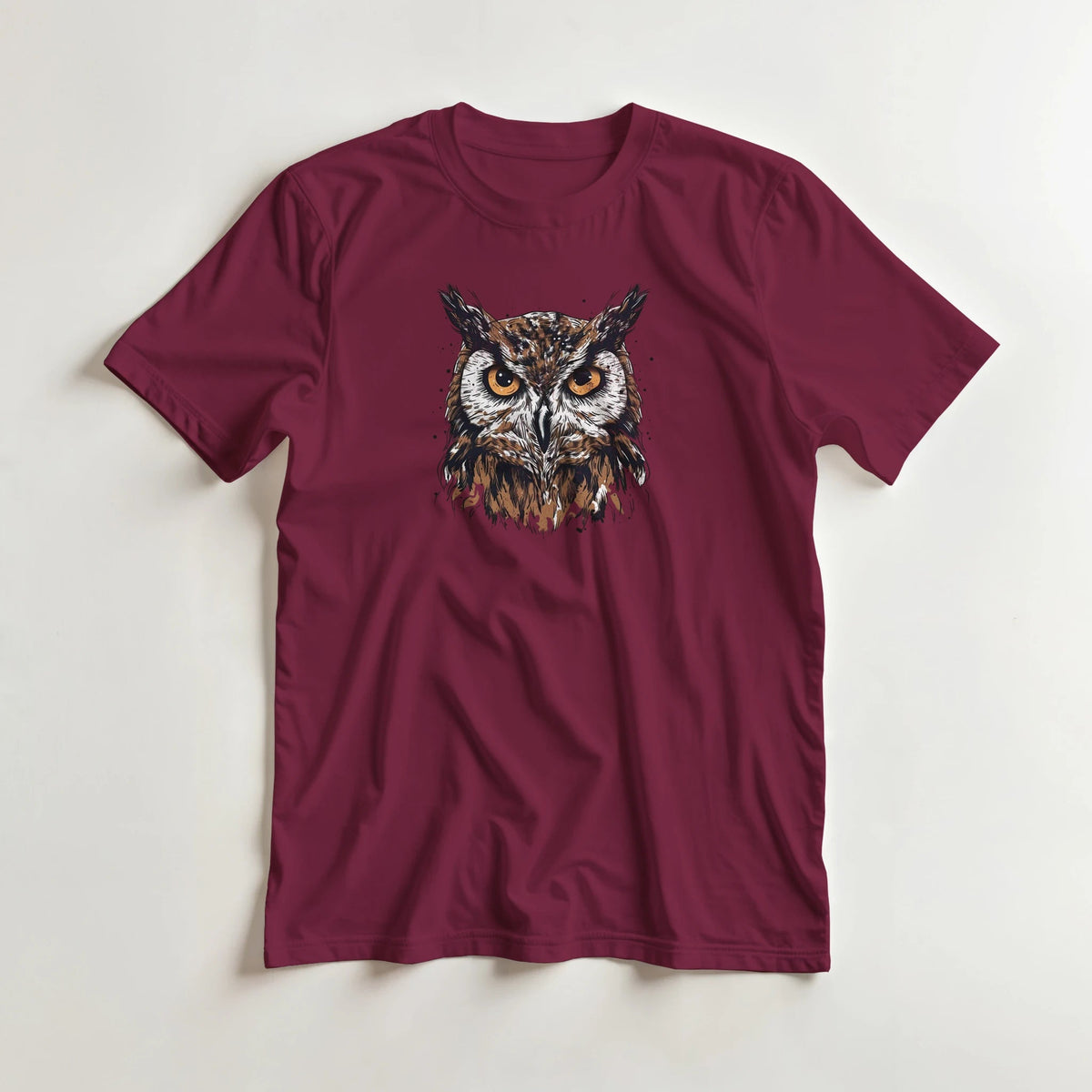 Pöllö - 3XL - 5XL T - paita - Mun Paita