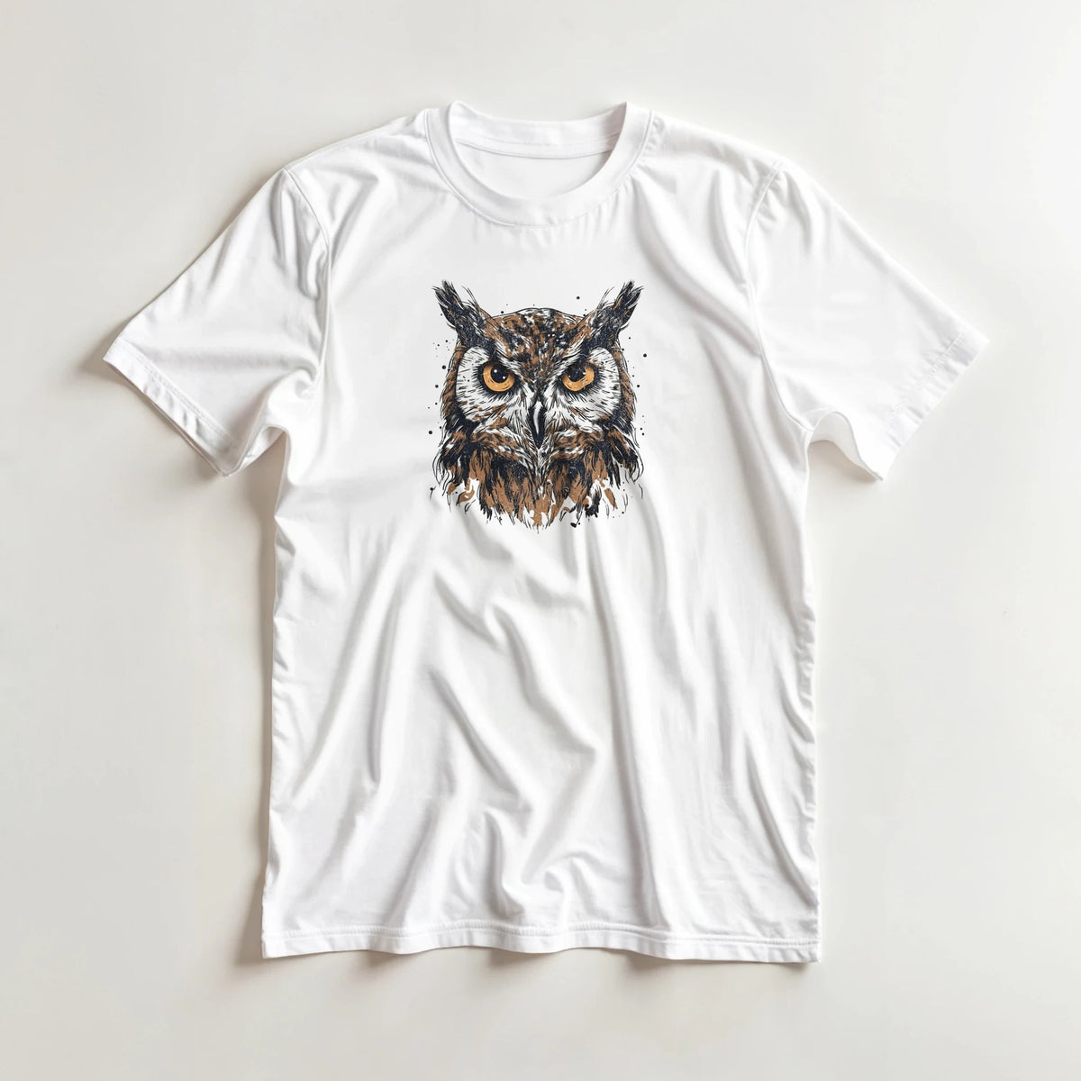 Pöllö - 3XL - 5XL T - paita - Mun Paita