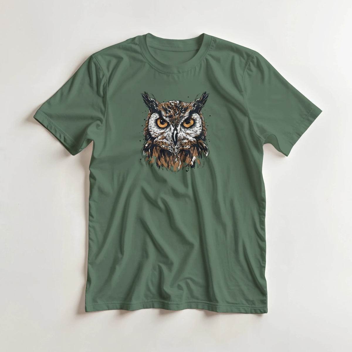 Pöllö - 3XL - 5XL T - paita - Mun Paita