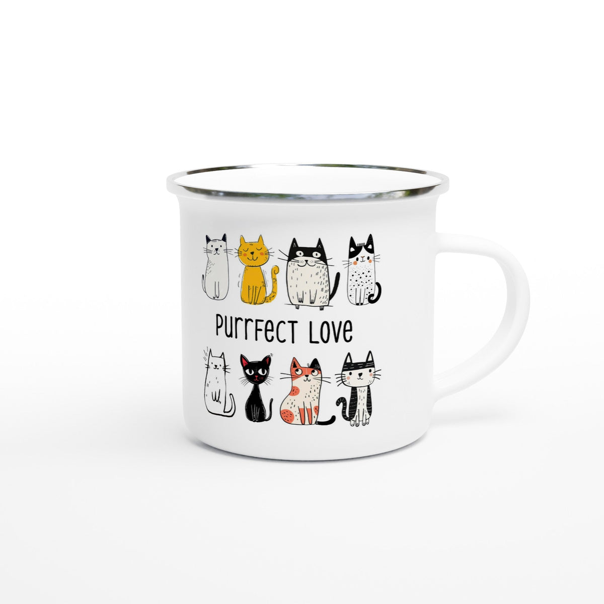 Purrfect Love Cats - Emalimuki 3,5dl - Mun Paita