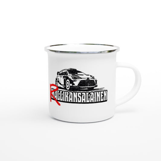 Rallikansalainen - Emalimuki 3,5dl - Mun Paita