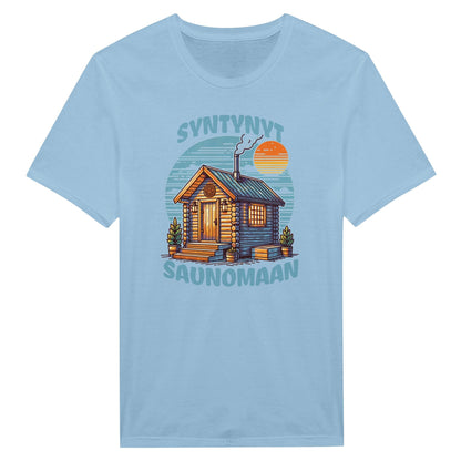 Syntynyt Saunomaan - Miesten T - paita - Mun Paita