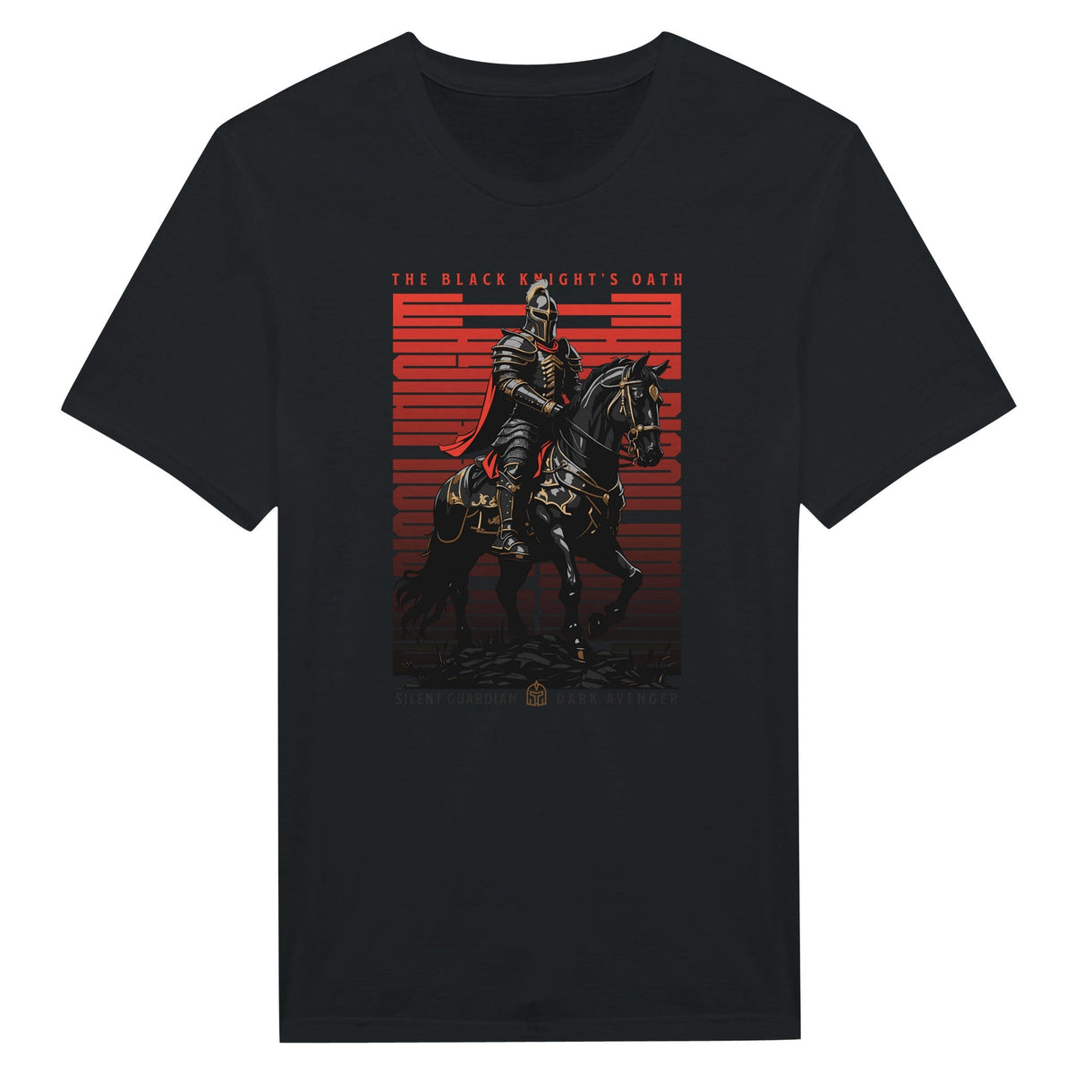 "The Black Knight's Oath" - T - paita - Mun Paita