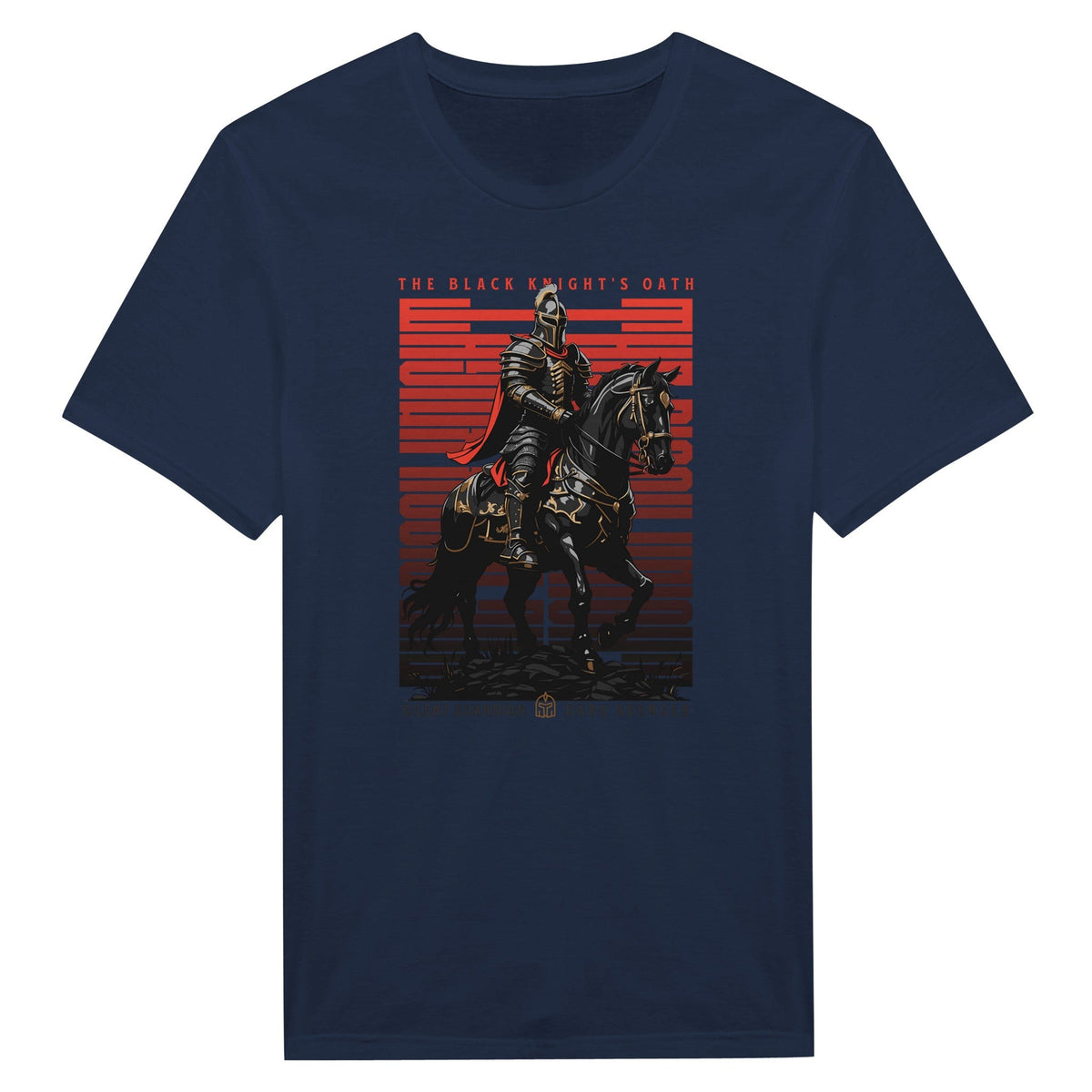 "The Black Knight's Oath" - T - paita - Mun Paita